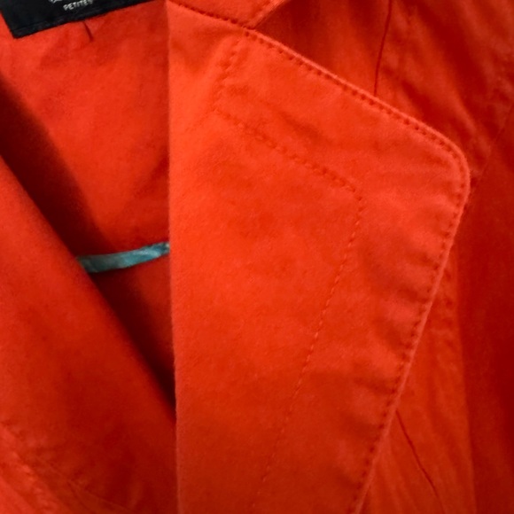 Talbots blazer jacket. New never worn. No tags. Petite size 2 or 4.  Red. - Picture 4 of 9